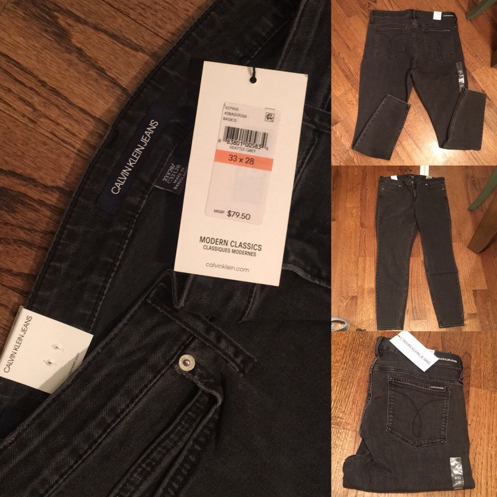 👖Calvin Klein CKJ 001 Super Skinny Mid Rise👖